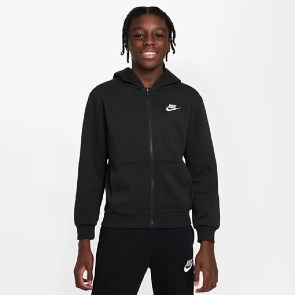 Nike Black Full-Zip Hoodie